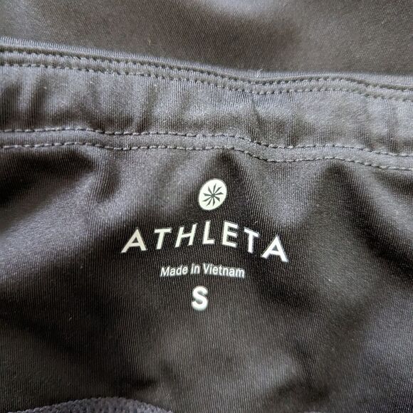 Athleta Sketch Sonar‎ Red White & Blue Leggings Sz S - Picture 12 of 13